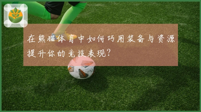 在熊猫体育中如何巧用装备与资源提升你的竞技表现？